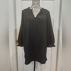 Nwot Ces Femme Elegant Black Women's Top